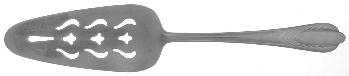 NST42 (Stainless) Pierced All Stainless Pie Server by National Stainless-1