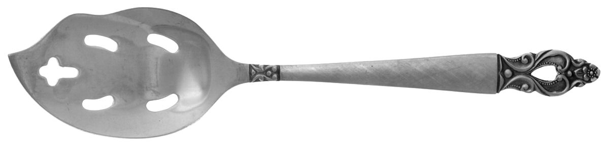 Olaf (Stainless) Large Solid Jelly Server by National Stainless-1