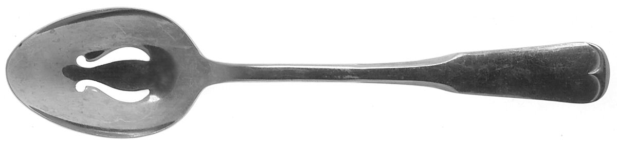 Olde Salem (Stainless) Pierced Tablespoon (Serving Spoon) by National Stainless-1