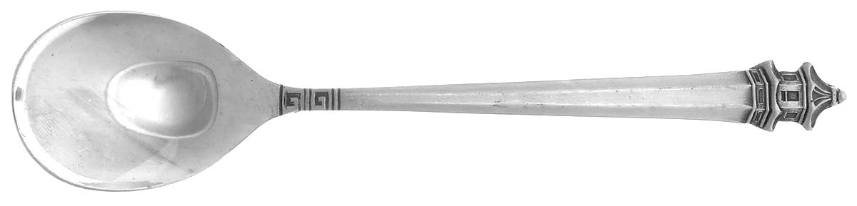 Pagoda (Stainless) Sugar Spoon by National Stainless-1