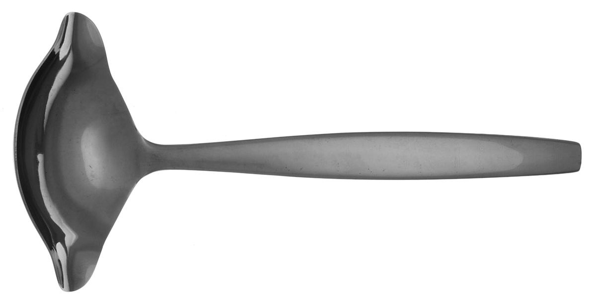Portrait (Stainless) Solid Gravy Ladle by National Stainless-1
