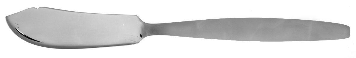 Portrait (Stainless) Flat Handle Master Butter Knife by National Stainless-1