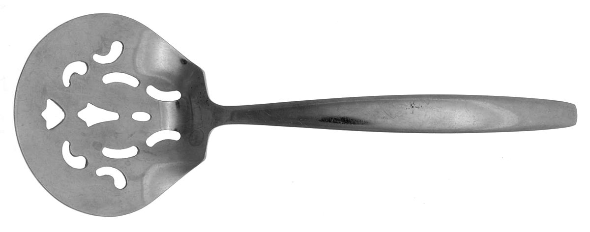 Portrait (Stainless) Tomato Server, Solid Piece by National Stainless-1