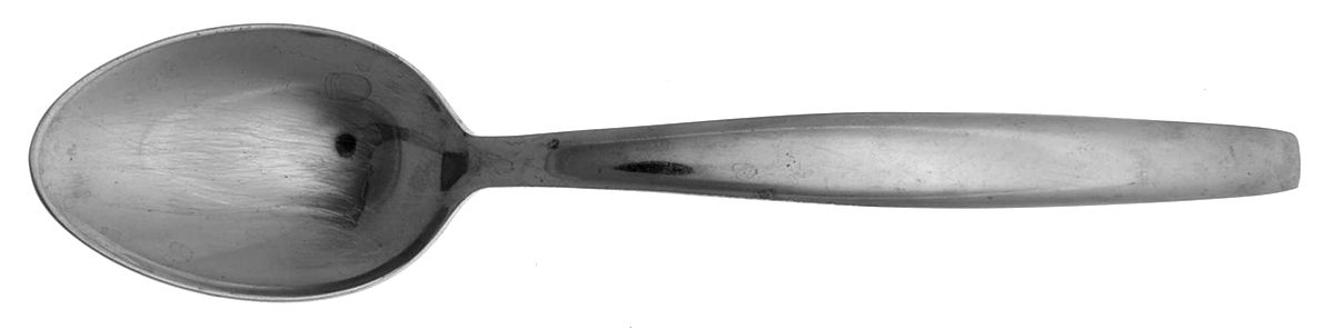 Portrait (Stainless) Place/Oval Soup Spoon by National Stainless-1