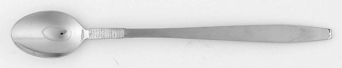 Raffia (Stainless) Iced Tea Spoon by National Stainless-1