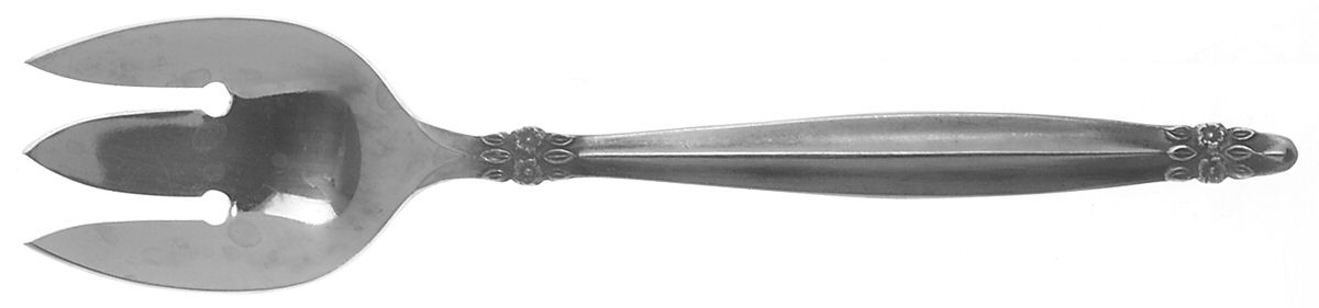 Royal Kent (Stainless) Medium Solid Cold Meat Serving Fork by National Stainless-1