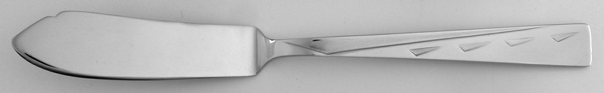 Sea Cliff (Stainless) Flat Handle Master Butter Knife by National Stainless-1