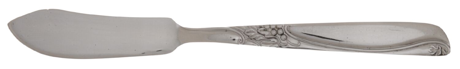 Sharrow (Stainless) Flat Handle Master Butter Knife by National Stainless-1