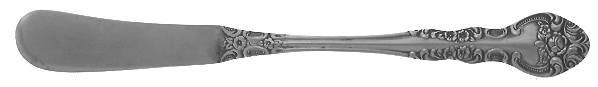 Sonora (Stainless) Flat Handle Master Butter Knife by National Stainless-1