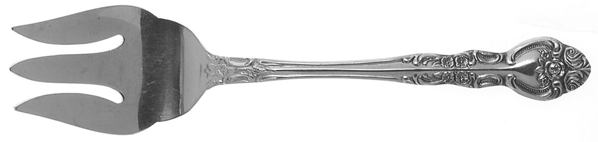 Sonora (Stainless) Medium Solid Cold Meat Serving Fork by National Stainless-1