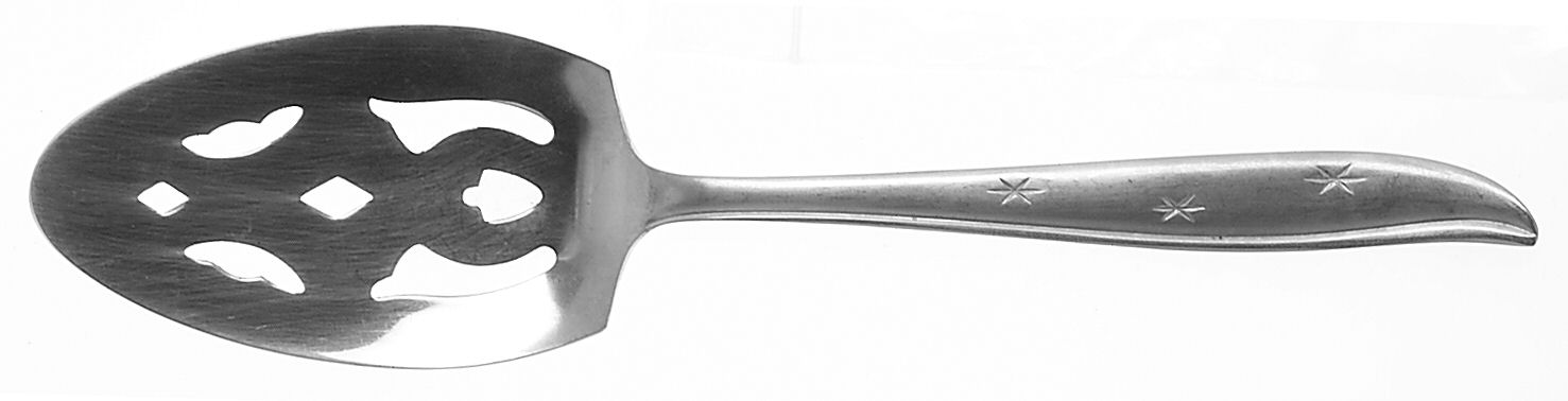 Starette (Stainless) Pierced All Stainless Pie Server by National Stainless-1