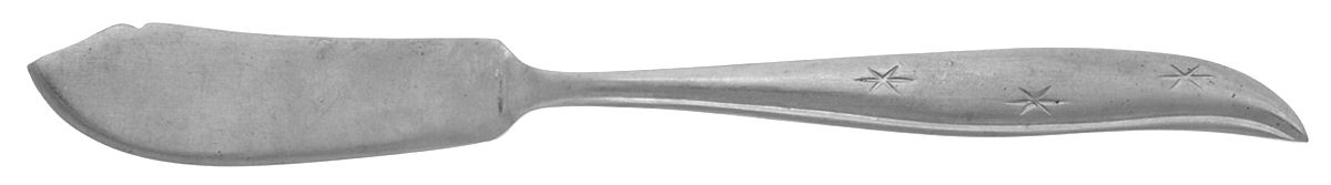 Starette (Stainless) Flat Handle Master Butter Knife by National Stainless-1
