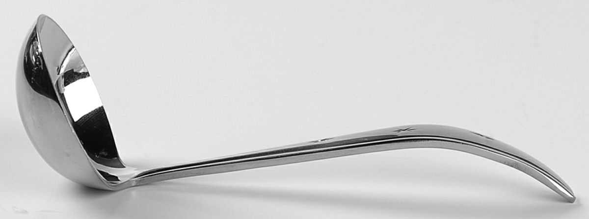 Starette (Stainless) Solid Gravy Ladle by National Stainless-1