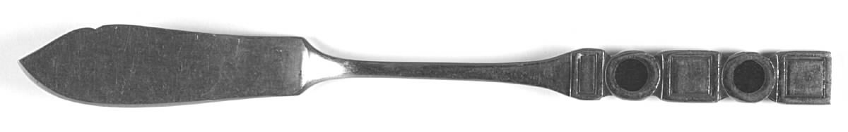 Tasmania (Stainless) Flat Handle Master Butter Knife by National Stainless-1