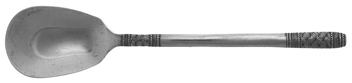 Tracery (Stainless) Sugar Spoon by National Stainless-1