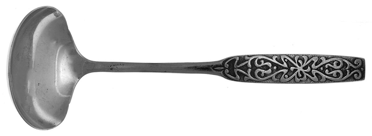 Valinda (Stainless) Solid Gravy Ladle by National Stainless-1