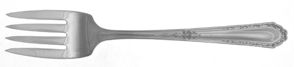 Fourteen (Silverplate) Individual Salad Fork by National Silver Co-1