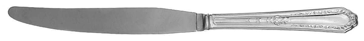 Fourteen (Silverplate) Modern Hollow Knife by National Silver Co-1