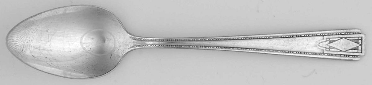 Seventeen (Silverplate) Demitasse Spoon by National Silver Co-1