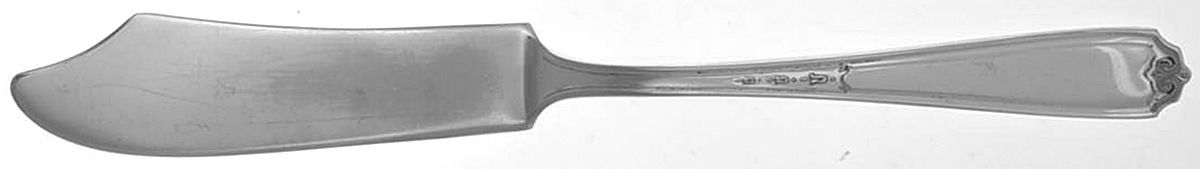 Nineteen (Silverplate) Flat Handle Master Butter Knife by National Silver Co-1
