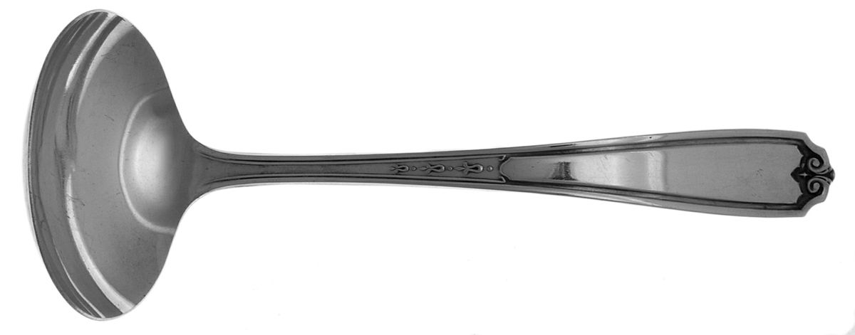 Nineteen (Silverplate) Solid Piece Cream Ladle by National Silver Co-1