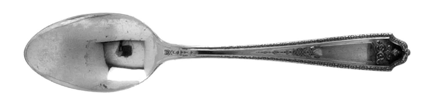 Two (Silverplate) Teaspoon by National Silver Co-1