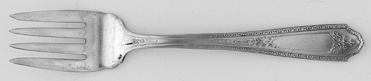 Two (Silverplate) Individual Salad Fork by National Silver Co-1