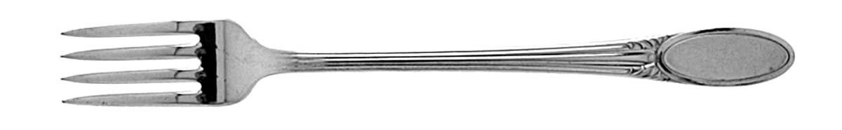 Three (Silverplate, 1936) Grille Fork (Viande) by National Silver Co-1