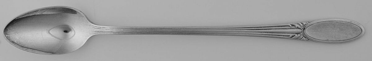 Three (Silverplate, 1936) Iced Tea Spoon by National Silver Co-1