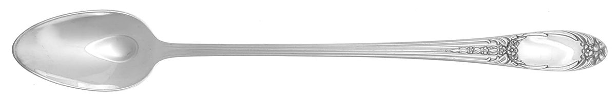 Four (Silverplate) Iced Tea Spoon by National Silver Co-1