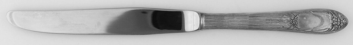 Four (Silverplate) Modern Hollow Knife by National Silver Co-1
