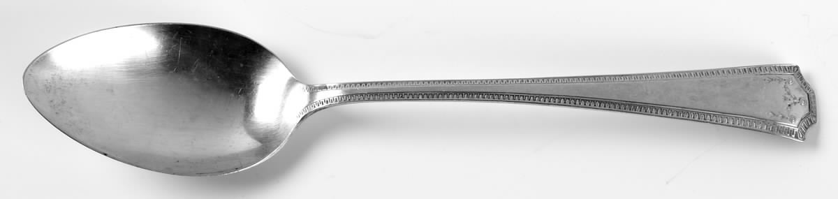 Adam (Sterling) Tablespoon (Serving Spoon) by National Silver Co-1
