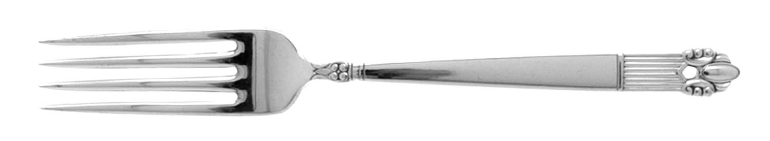 Astrid (Silverplate, 1945) Fork by National Silver Co-1