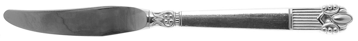 Astrid (Silverplate, 1945) Modern Hollow Grille Knife by National Silver Co-1