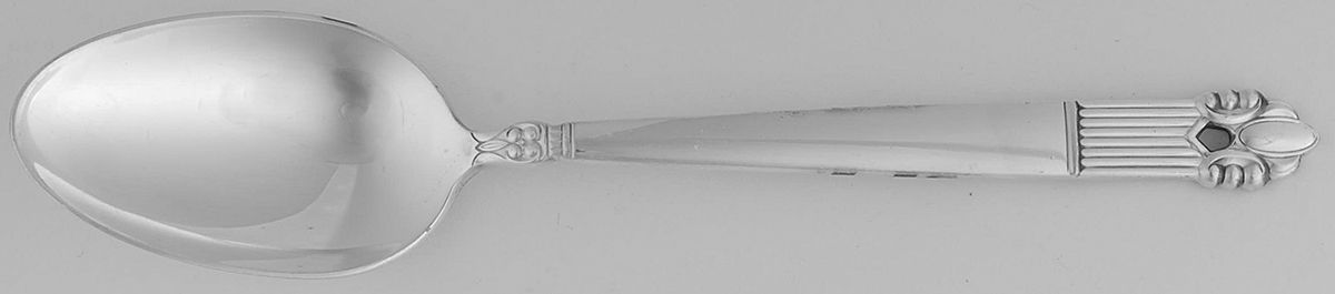 Astrid (Silverplate, 1945) Place/Oval Soup Spoon by National Silver Co-1