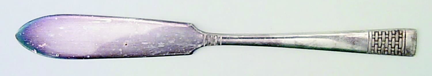 Calvalcade (Silverplate, 1946) Individual Solid Fish Knife by National Silver Co-1