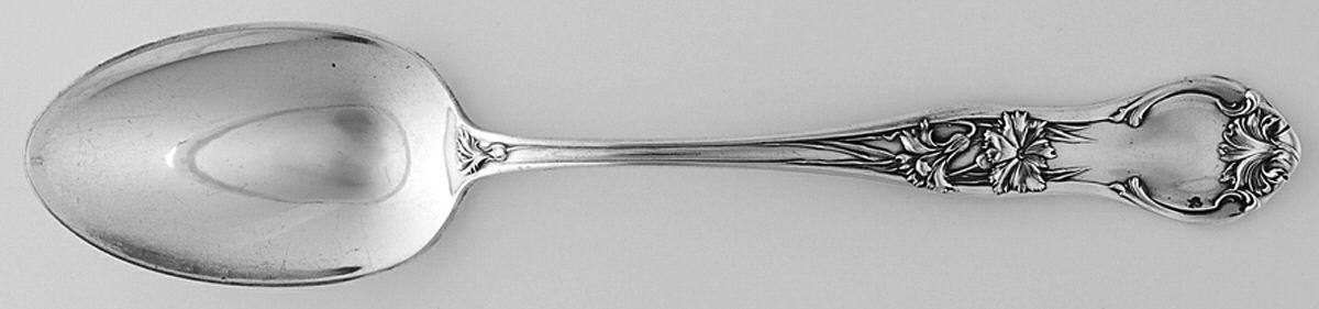 Carnation (Silverplate, 1910) Tablespoon (Serving Spoon) by National Silver Co-1