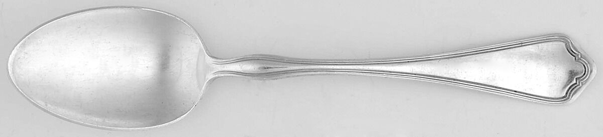 Colonial (Silverplate, 1908) Place/Oval Soup Spoon by National Silver Co-1