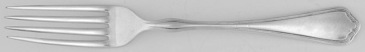 Colonial (Silverplate, 1908) Fork by National Silver Co-1