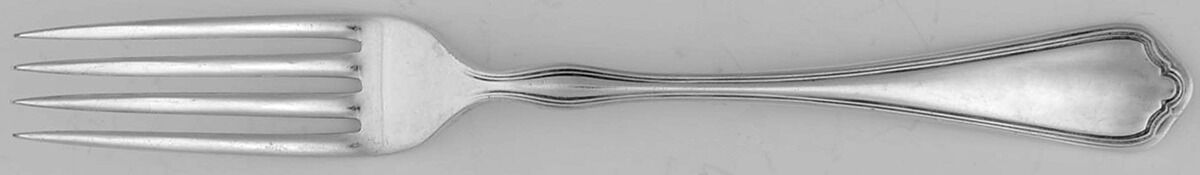 Colonial (Silverplate, 1908) Fork by National Silver Co-1