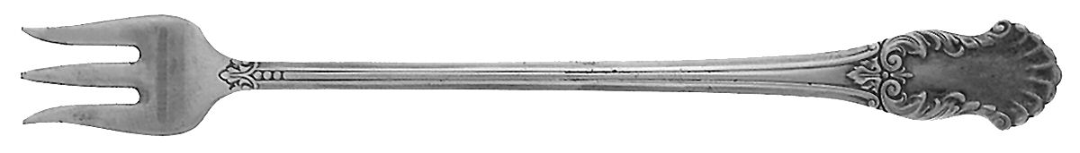 Concerto (Silverplate, 1944) Cocktail/Seafood Fork by National Silver Co-1