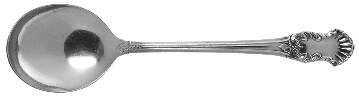 Concerto (Silverplate, 1944) Round Bowl Soup Spoon (Gumbo) by National Silver Co-1