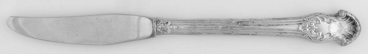 Concerto (Silverplate, 1944) Modern Hollow Grille Knife by National Silver Co-1