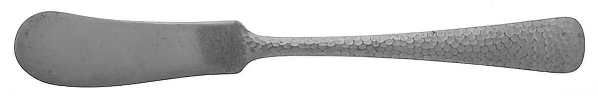 Elaky (Silverplate, 1940) Flat Handle Butter Spreader by National Silver Co-1