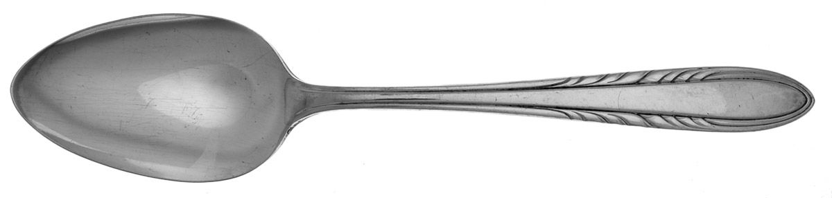 Flame (Silverplate, 1938) Tablespoon (Serving Spoon) by National Silver Co-1