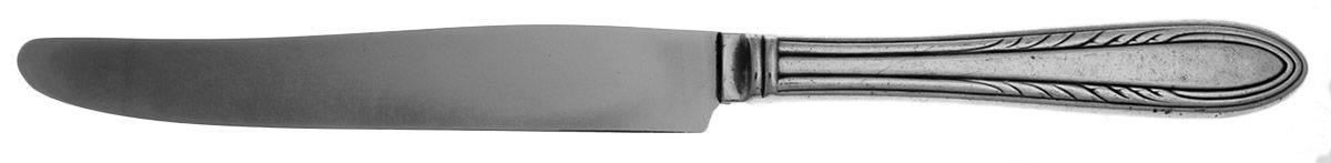 Flame (Silverplate, 1938) New French Hollow Knife by National Silver Co-1