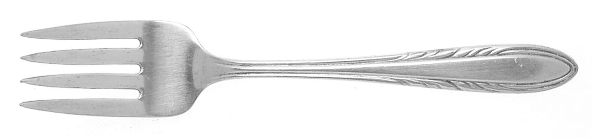 Flame (Silverplate, 1938) Individual Salad Fork by National Silver Co-1
