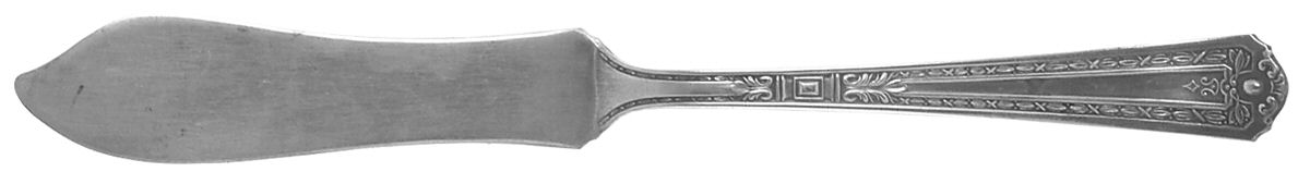 Florence (Silverplate, 1930) Flat Handle Master Butter Knife by National Silver Co-1