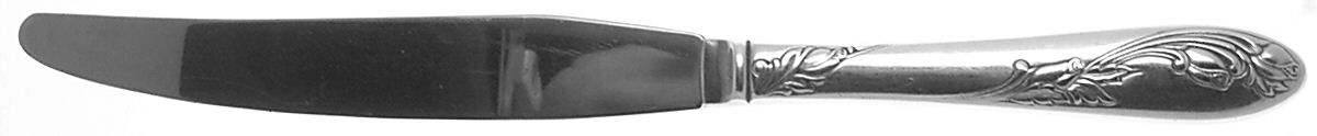 Garden of Roses (Silverplate, 1952) Modern Hollow Knife by National Silver Co-1