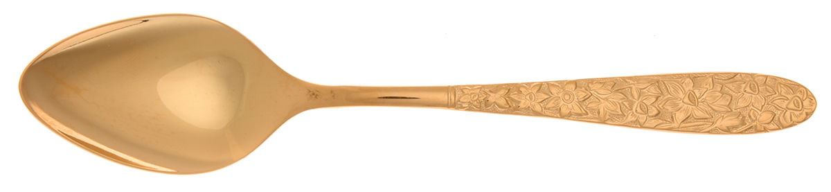 Golden Narcissus (Gold Electroplate) Teaspoon by National Silver Co-1